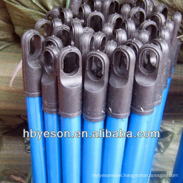 high quality 2.2x120cm wooden handle with pvc cover